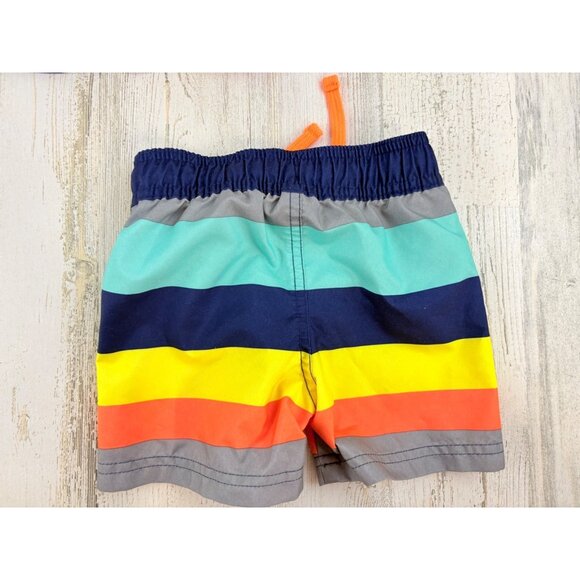 Cat & Jack Baby Boys 9 M Swimsuit Lot of 2 Trunks Rash Guard Swim - Picture 5 of 11